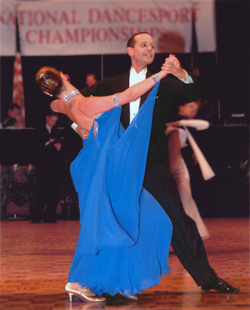 Pat and Denise ballroom dancing
